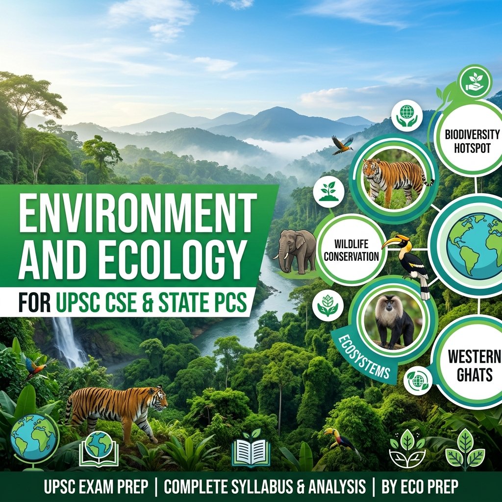 Environment & Ecology: Most Important Topics for UPSC 2027
