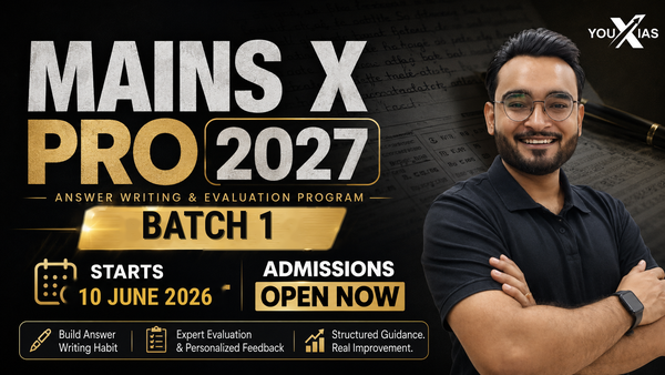 Mains X Pro 2027 — Batch 1